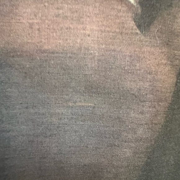 Kate Boggiano Dramatic Ruffle Stand Collar semi-sheer shirt size 6 - Picture 9 of 9